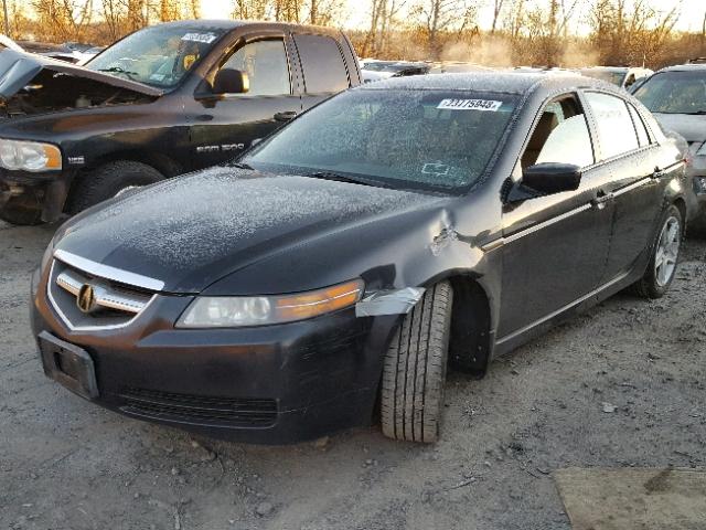 19UUA662X4A009574 - 2004 ACURA TL BLACK photo 2