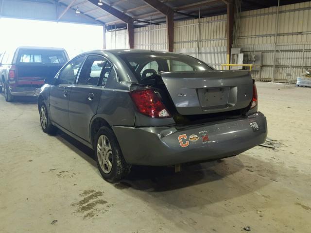 1G8AJ52F15Z165228 - 2005 SATURN ION LEVEL GRAY photo 3