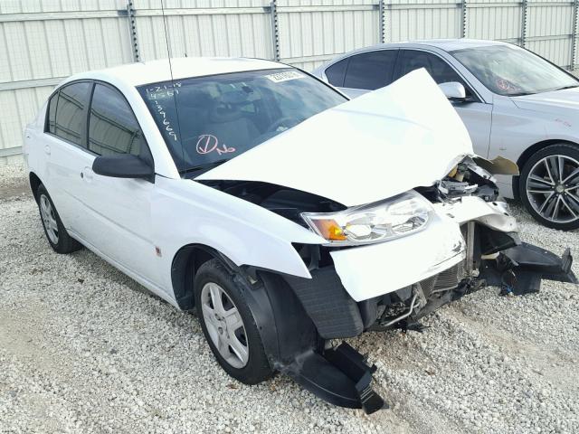 1G8AJ55F27Z139669 - 2007 SATURN ION LEVEL WHITE photo 1