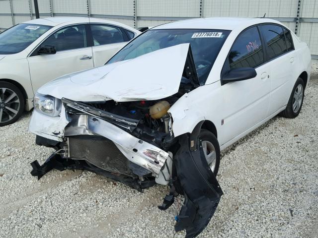 1G8AJ55F27Z139669 - 2007 SATURN ION LEVEL WHITE photo 2