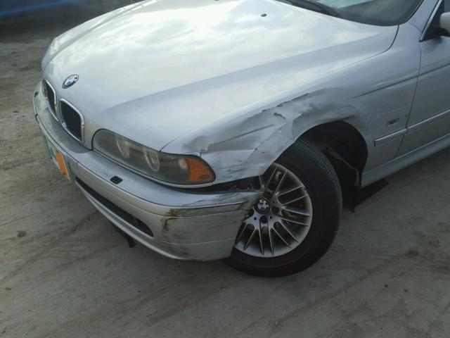 WBADT63403CK38019 - 2003 BMW 530 I AUTO SILVER photo 9