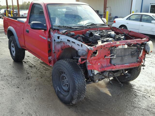 5TEPM62N92Z011094 - 2002 TOYOTA TACOMA RED photo 1