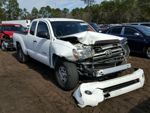 5TETX22N69Z642278 - 2009 TOYOTA TACOMA ACC WHITE photo 1