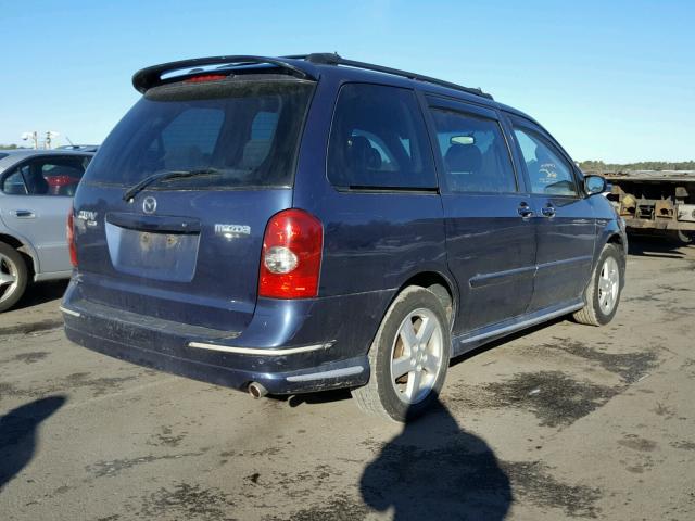 JM3LW28J530365970 - 2003 MAZDA MPV WAGON BLUE photo 4