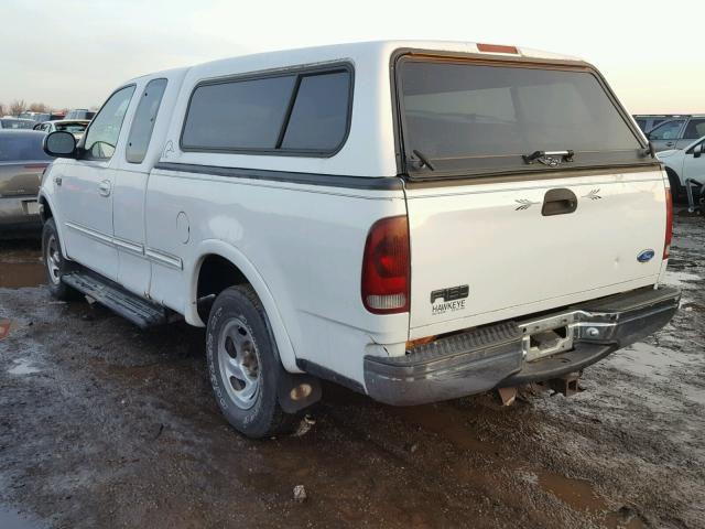 1FTDX186XVKA73917 - 1997 FORD F150 WHITE photo 3