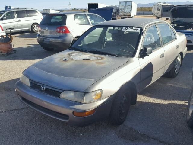 1NXAE09B5SZ278751 - 1995 TOYOTA COROLLA LE GRAY photo 2