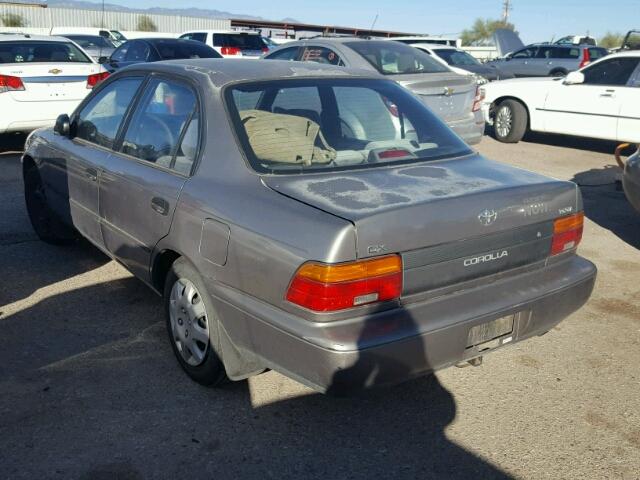 1NXAE09B5SZ278751 - 1995 TOYOTA COROLLA LE GRAY photo 3