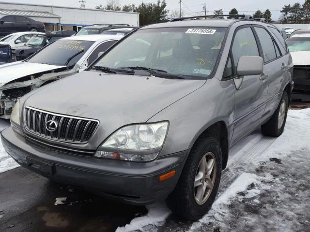 JTJHF10U430309353 - 2003 LEXUS RX 300 GRAY photo 2