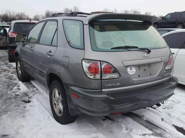 JTJHF10U430309353 - 2003 LEXUS RX 300 GRAY photo 3