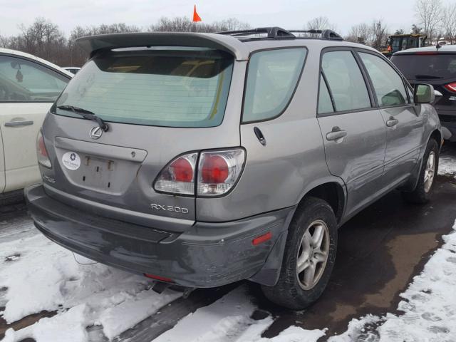 JTJHF10U430309353 - 2003 LEXUS RX 300 GRAY photo 4