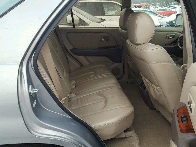 JTJHF10U430309353 - 2003 LEXUS RX 300 GRAY photo 6