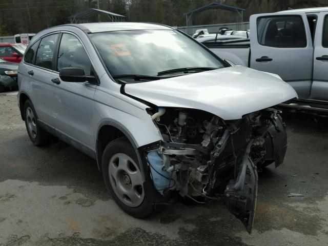 5J6RE38349L014188 - 2009 HONDA CR-V LX SILVER photo 1