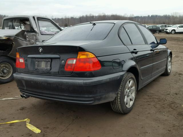 WBAAV33431EE79704 - 2001 BMW 325 I BLACK photo 4