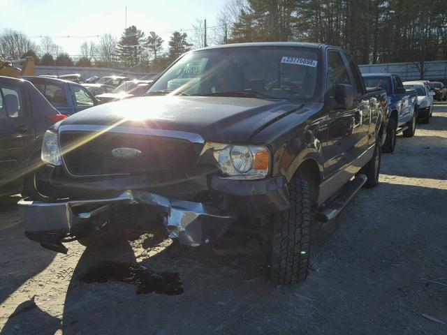 1FTPX14517FA74248 - 2007 FORD F150 BROWN photo 2