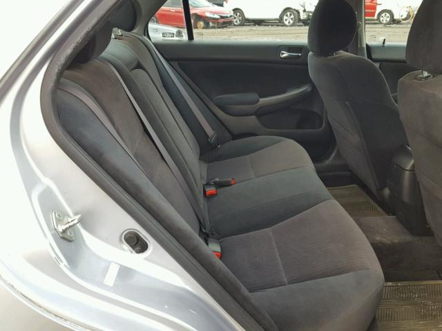 1HGCM56383A134545 - 2003 HONDA ACCORD LX SILVER photo 6