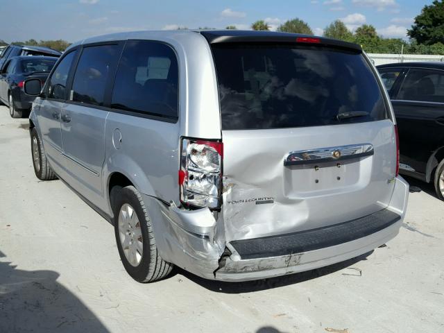 2A8HR44H58R141124 - 2008 CHRYSLER TOWN & COU SILVER photo 3