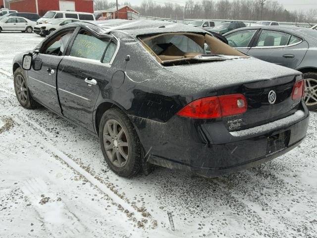 1G4HR57Y87U100007 - 2007 BUICK LUCERNE CX BLACK photo 3