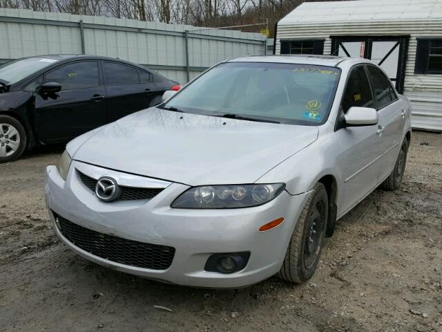 1YVHP80D565M34386 - 2006 MAZDA 6 S SILVER photo 2