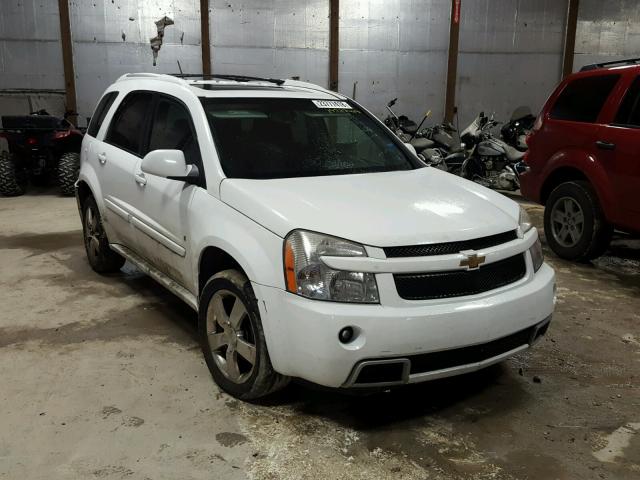 2CNDL537486025786 - 2008 CHEVROLET EQUINOX SP WHITE photo 1