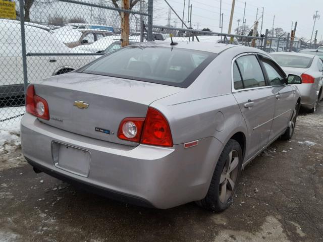 1G1ZJ57B98F279152 - 2008 CHEVROLET MALIBU 2LT SILVER photo 4