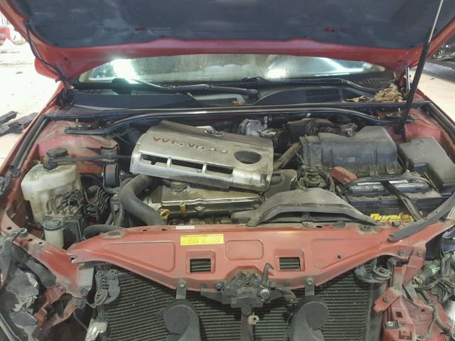 4T1FA38P97U120615 - 2007 TOYOTA CAMRY SOLA RED photo 7