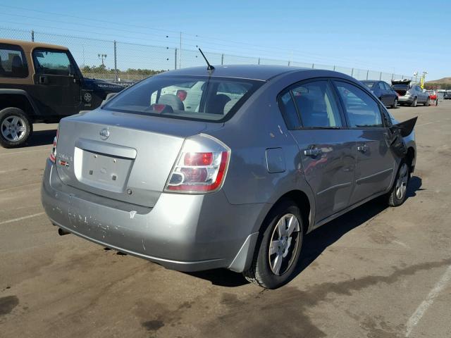 3N1AB61E78L629431 - 2008 NISSAN SENTRA 2.0 GRAY photo 4