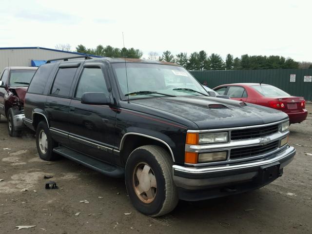 1GNEK13R1TJ344412 - 1996 CHEVROLET TAHOE K150 BLACK photo 1