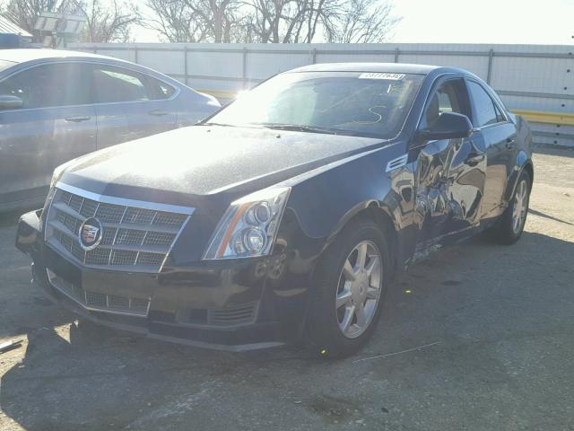 1G6DF577X80138806 - 2008 CADILLAC CTS BLACK photo 2