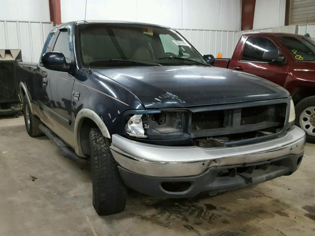 1FTRX17L3YKA67376 - 2000 FORD F150 BLUE photo 1