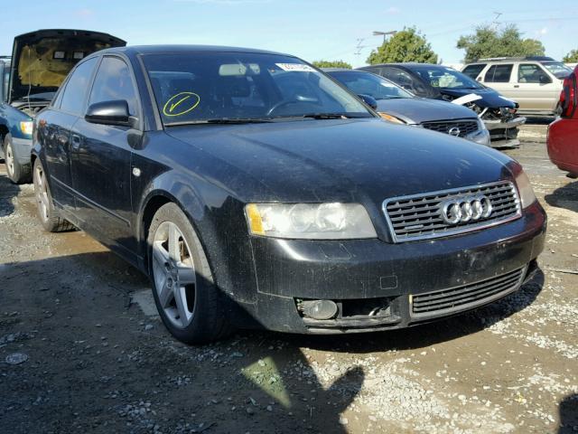 WAULC68E75A037567 - 2005 AUDI A4 1.8T QU BLACK photo 1