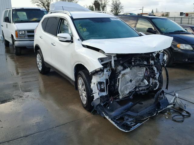 KNMAT2MT7GP732574 - 2016 NISSAN ROGUE S WHITE photo 1