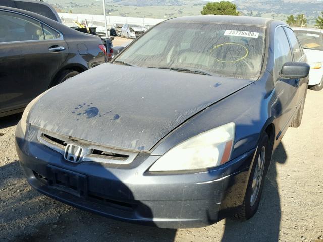 JHMCN36485C001427 - 2005 HONDA ACCORD HYB CHARCOAL photo 2