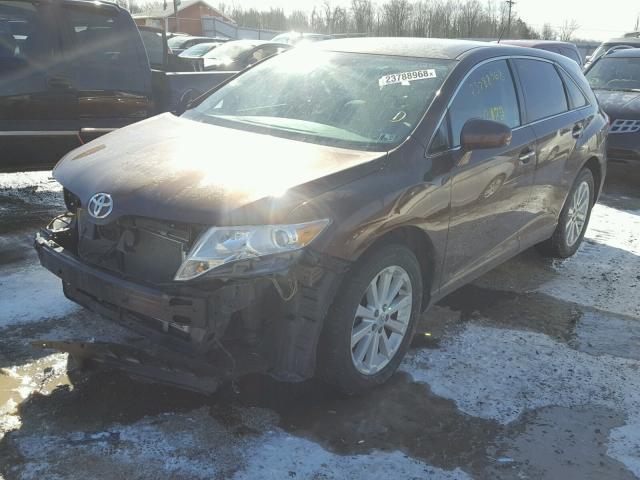 4T3BA3BB6BU027577 - 2011 TOYOTA VENZA BASE BROWN photo 2