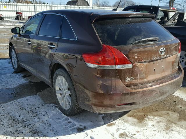 4T3BA3BB6BU027577 - 2011 TOYOTA VENZA BASE BROWN photo 3