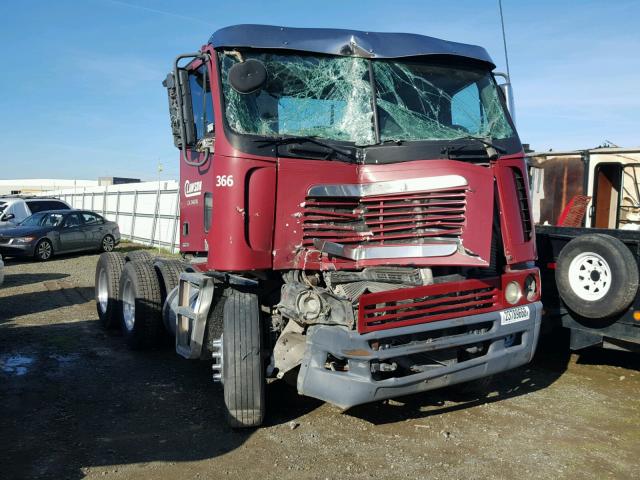 1FVXAXCG87LZ14166 - 2007 FREIGHTLINER ARGOSY GLI RED photo 1