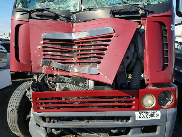 1FVXAXCG87LZ14166 - 2007 FREIGHTLINER ARGOSY GLI RED photo 7