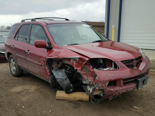 2HNYD18265H554675 - 2005 ACURA MDX RED photo 1