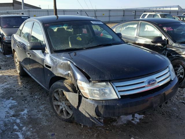 1FAHP27W38G154859 - 2008 FORD TAURUS SEL BLACK photo 1