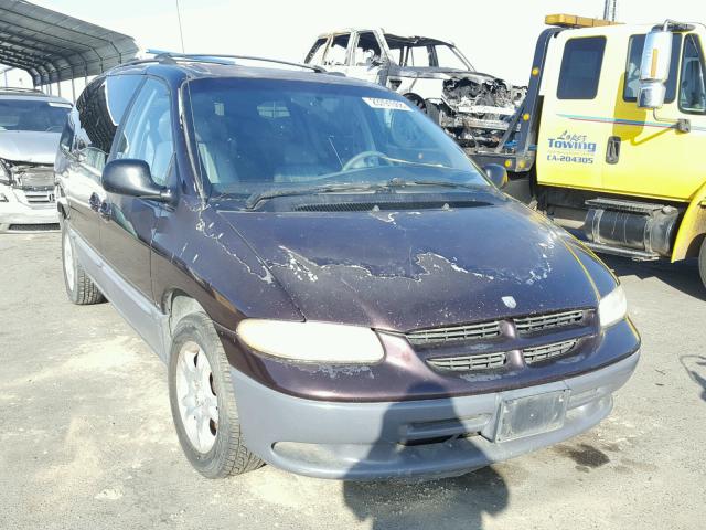 1B4GP54L4VB415696 - 1997 DODGE GRAND CARA PURPLE photo 1