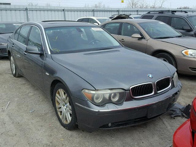 WBAGN63505DS58607 - 2005 BMW 745 LI GRAY photo 1