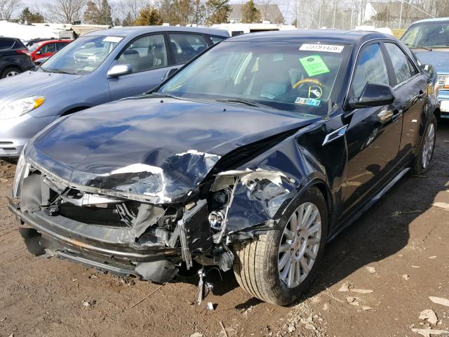 1G6DE5E5XC0136180 - 2012 CADILLAC CTS LUXURY BLACK photo 2