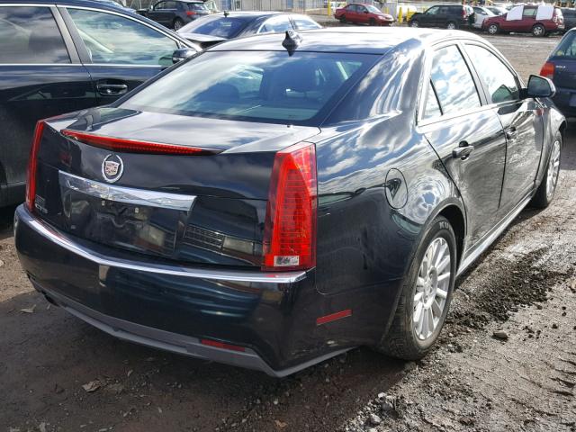 1G6DE5E5XC0136180 - 2012 CADILLAC CTS LUXURY BLACK photo 4