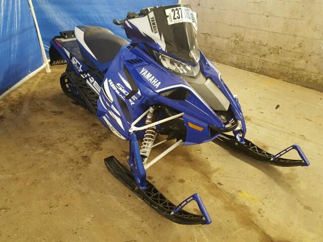 4UF8LY204JT000517 - 2018 YAMAHA SIDEWINDER BLUE photo 1