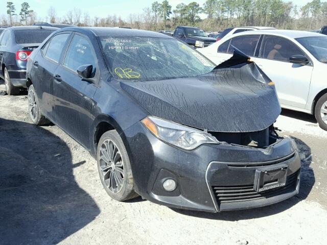 5YFBURHEXGP379901 - 2016 TOYOTA COROLLA L BLACK photo 1