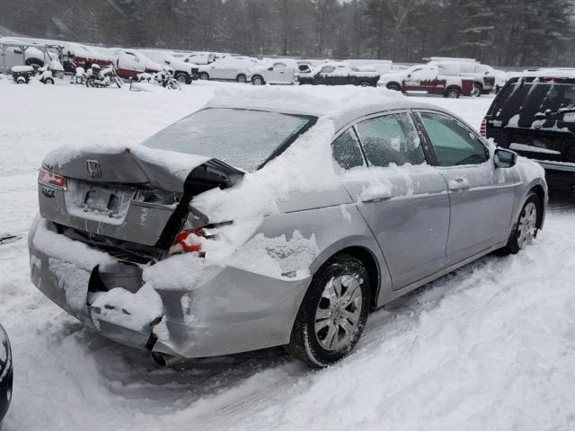 1HGCP2F41BA117406 - 2011 HONDA ACCORD LXP SILVER photo 4