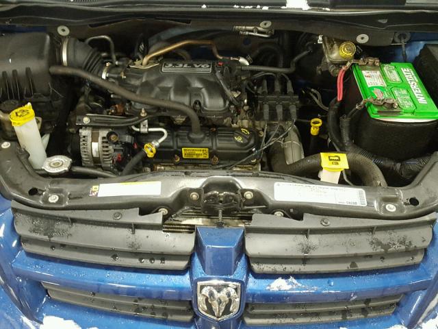 2D4RN4DE4AR146756 - 2010 DODGE GRAND CARA BLUE photo 7