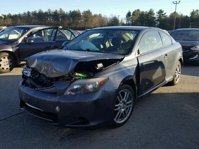 JTKDE177150001315 - 2005 TOYOTA SCION TC GRAY photo 2