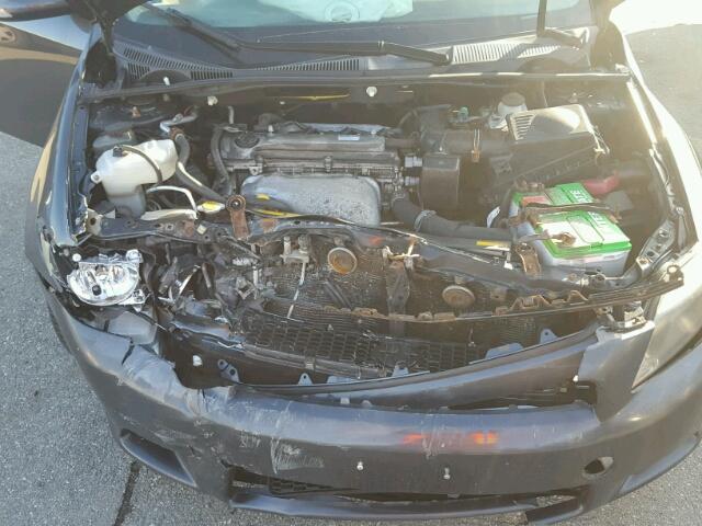 JTKDE177150001315 - 2005 TOYOTA SCION TC 灰色 照片 7