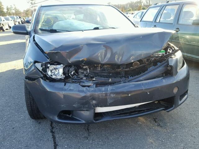 JTKDE177150001315 - 2005 TOYOTA SCION TC 灰色 照片 9