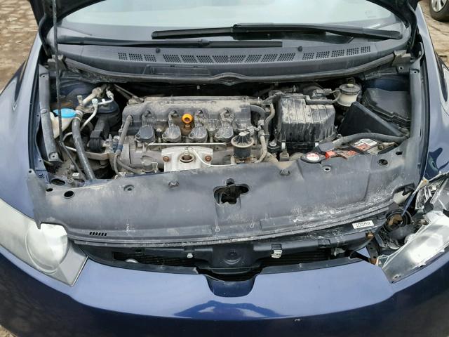 1HGFA16507L095251 - 2007 HONDA CIVIC LX BLUE photo 7